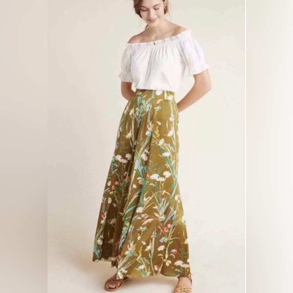 Maeve from Anthropolgie Wide Leg Pants